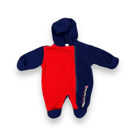 90s Polo Sport Fleece Onesie (0-3M)