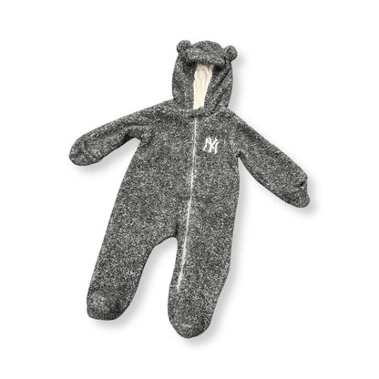 90s NY Yankees Teddy Plush Onesie (6-12M)