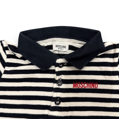 MOSCHINO Baby Striped Polo (12-18M)