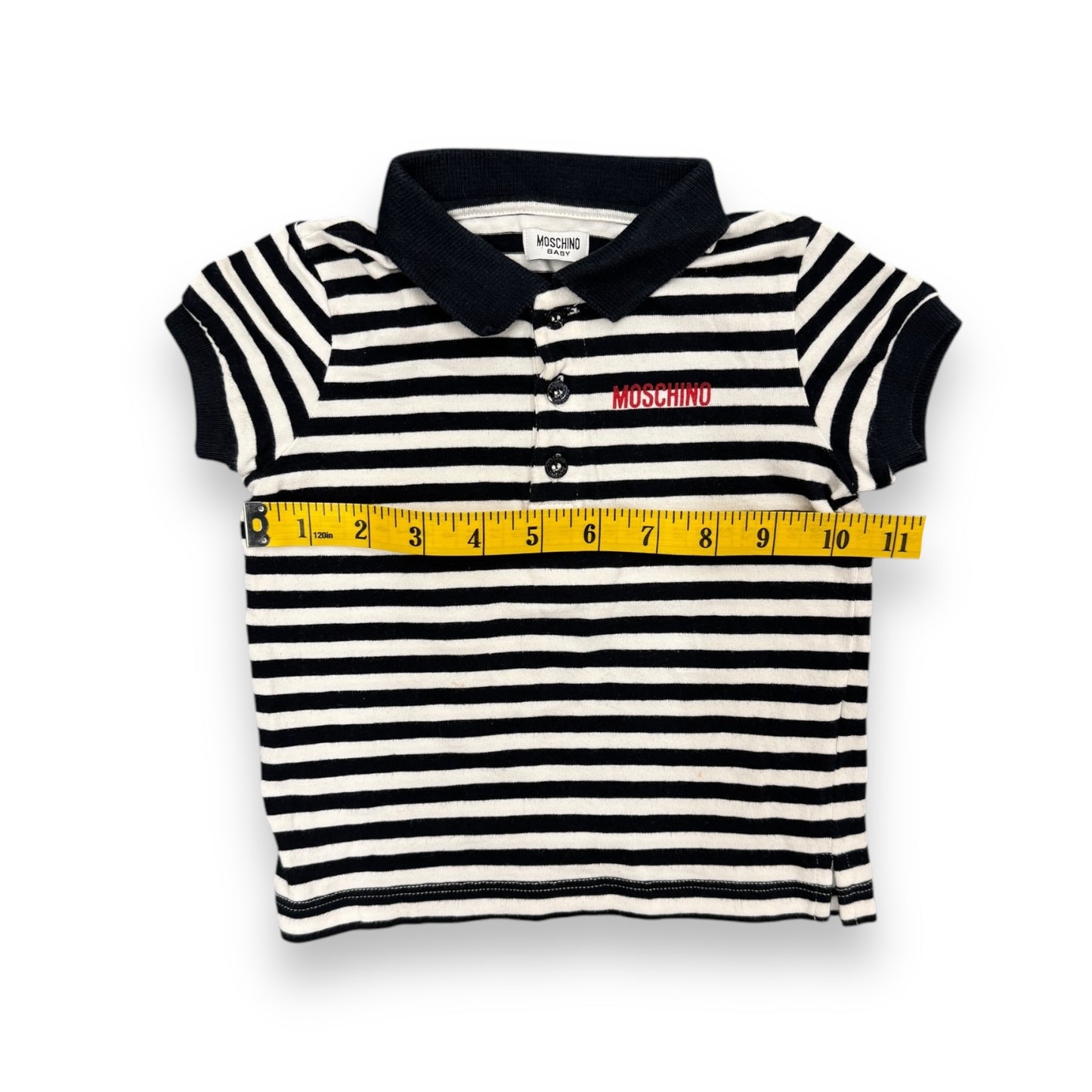 MOSCHINO Baby Striped Polo (12-18M)