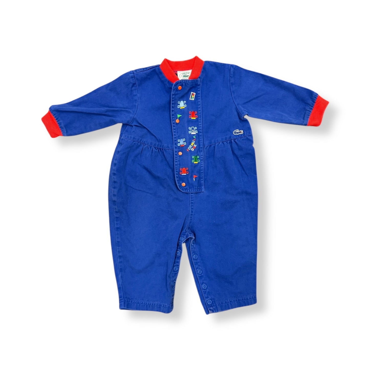 80s Lacoste Formula 1 Jumpsuit (18M)