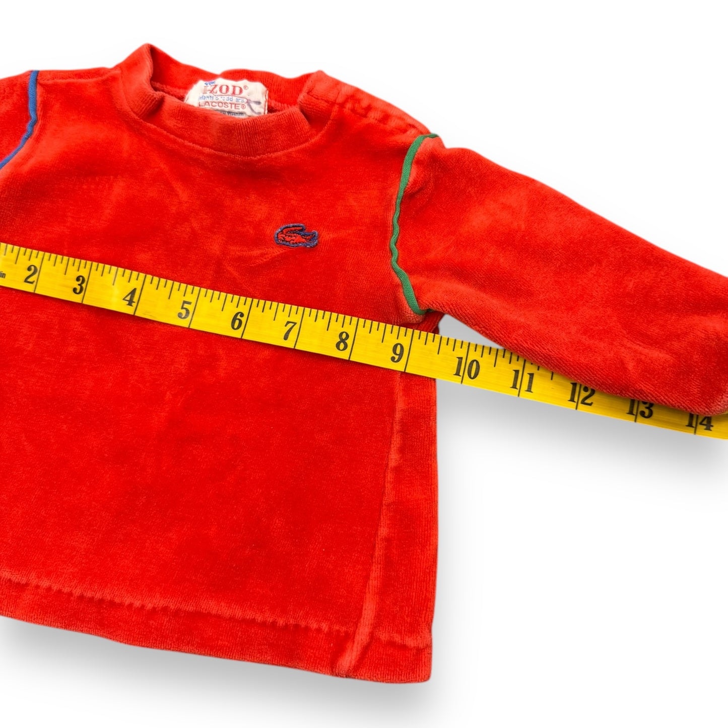 80s Lacoste Red Sweater (6M)