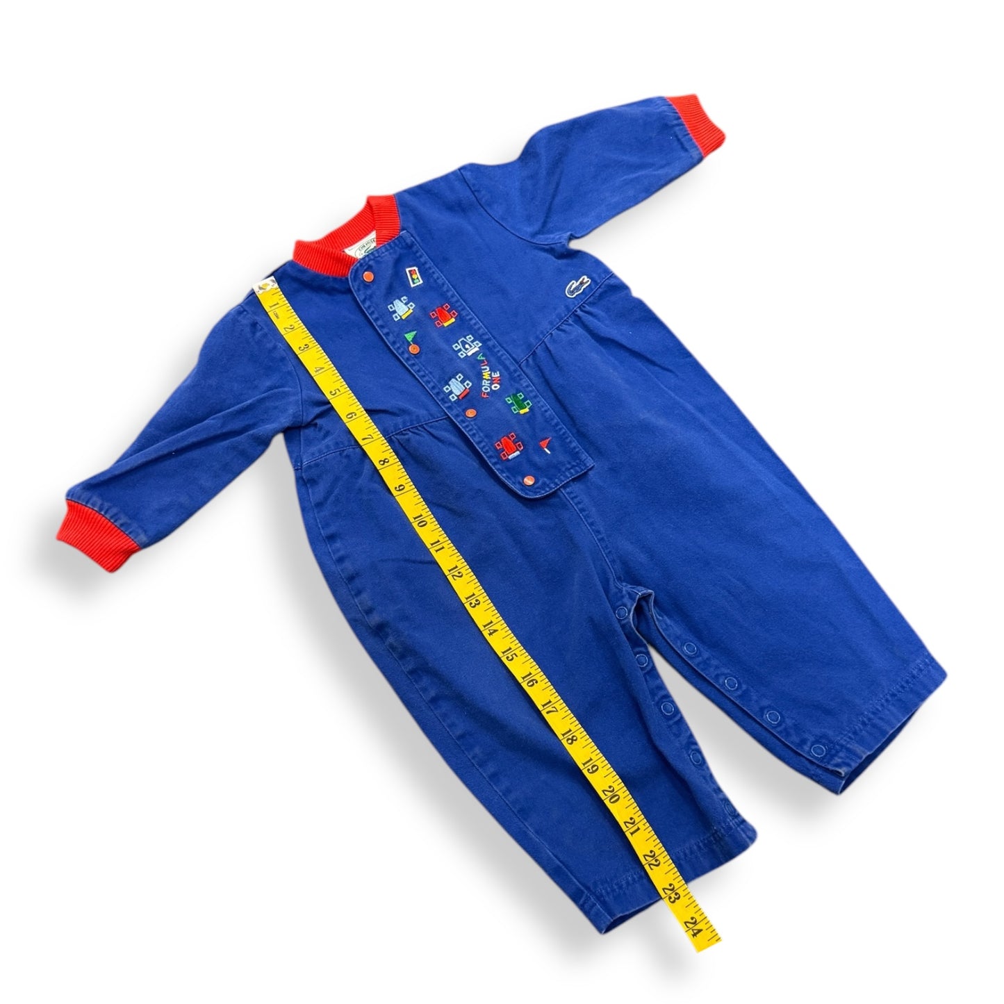 80s Lacoste Formula 1 Jumpsuit (18M)