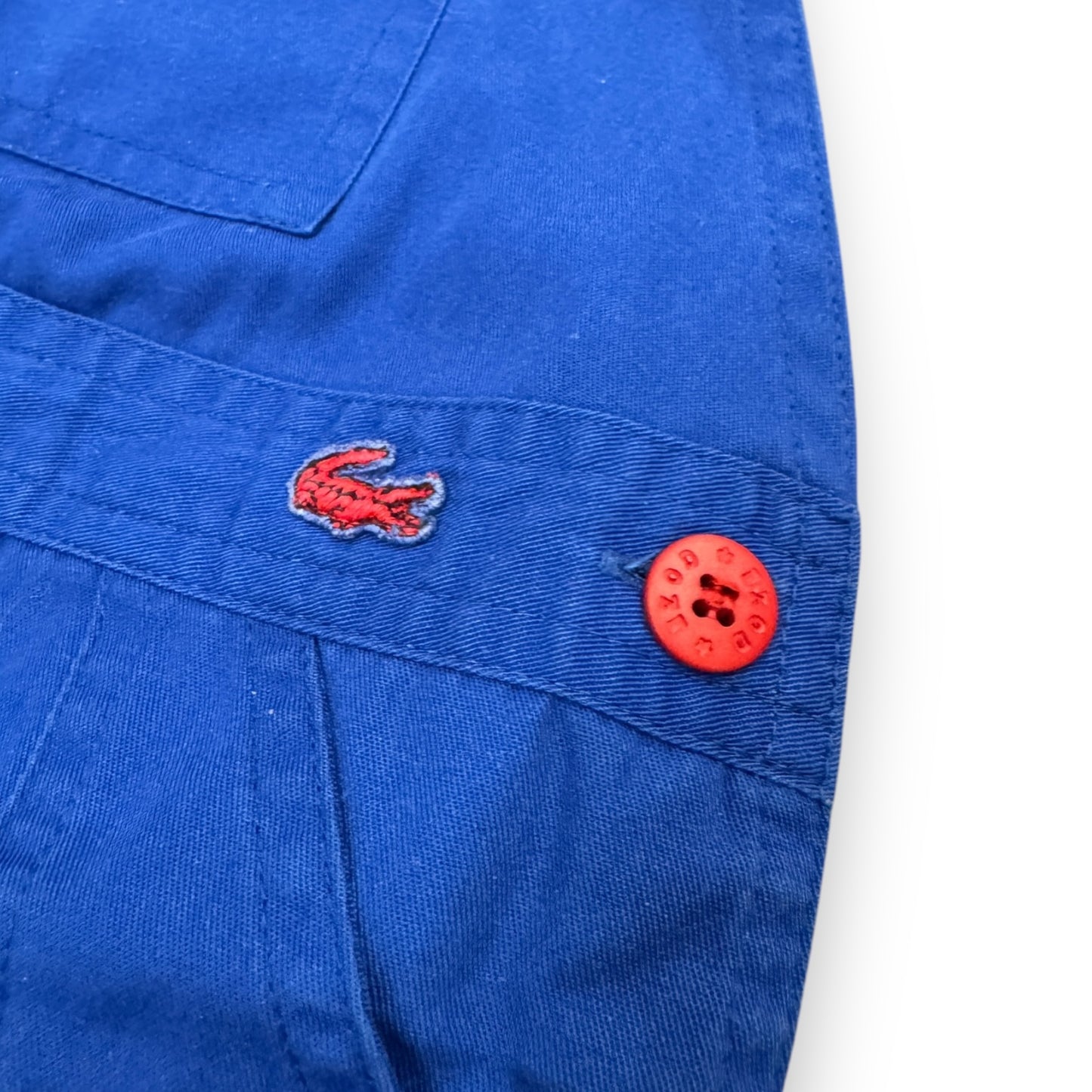 80s Lacoste Blue Overalls (Sibling Set)