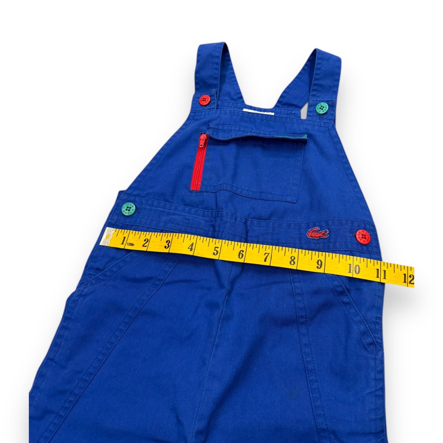 80s Lacoste Blue Overalls (Sibling Set)