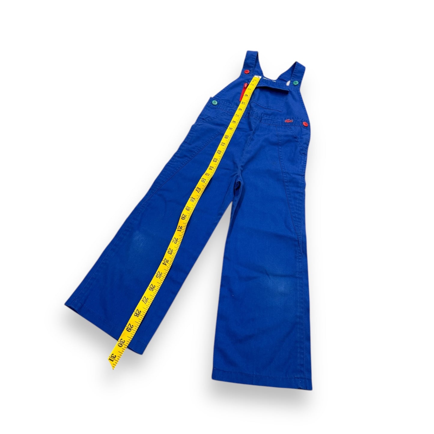 80s Lacoste Blue Overalls (Sibling Set)