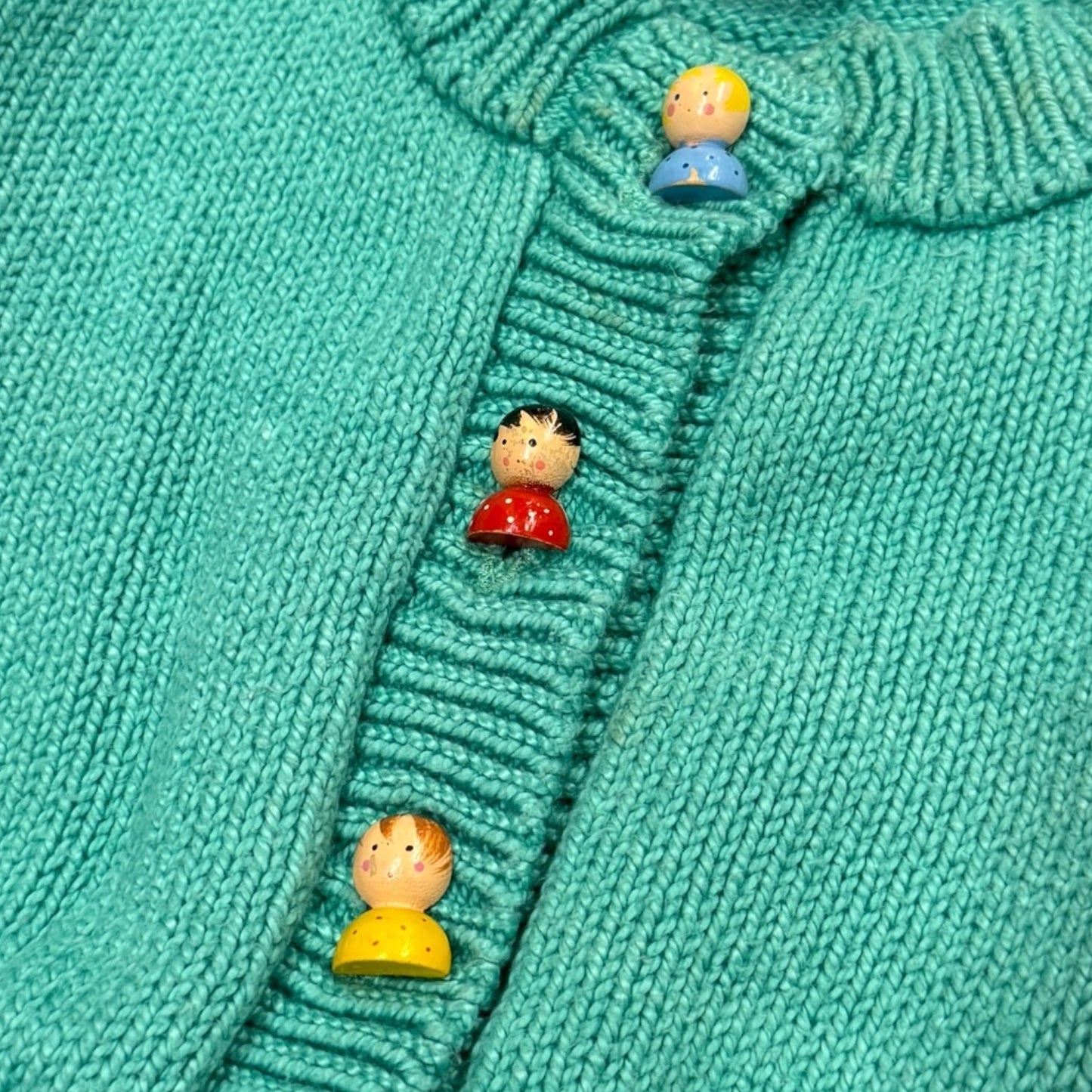 Wooden Baby Button Cardigan (12M)