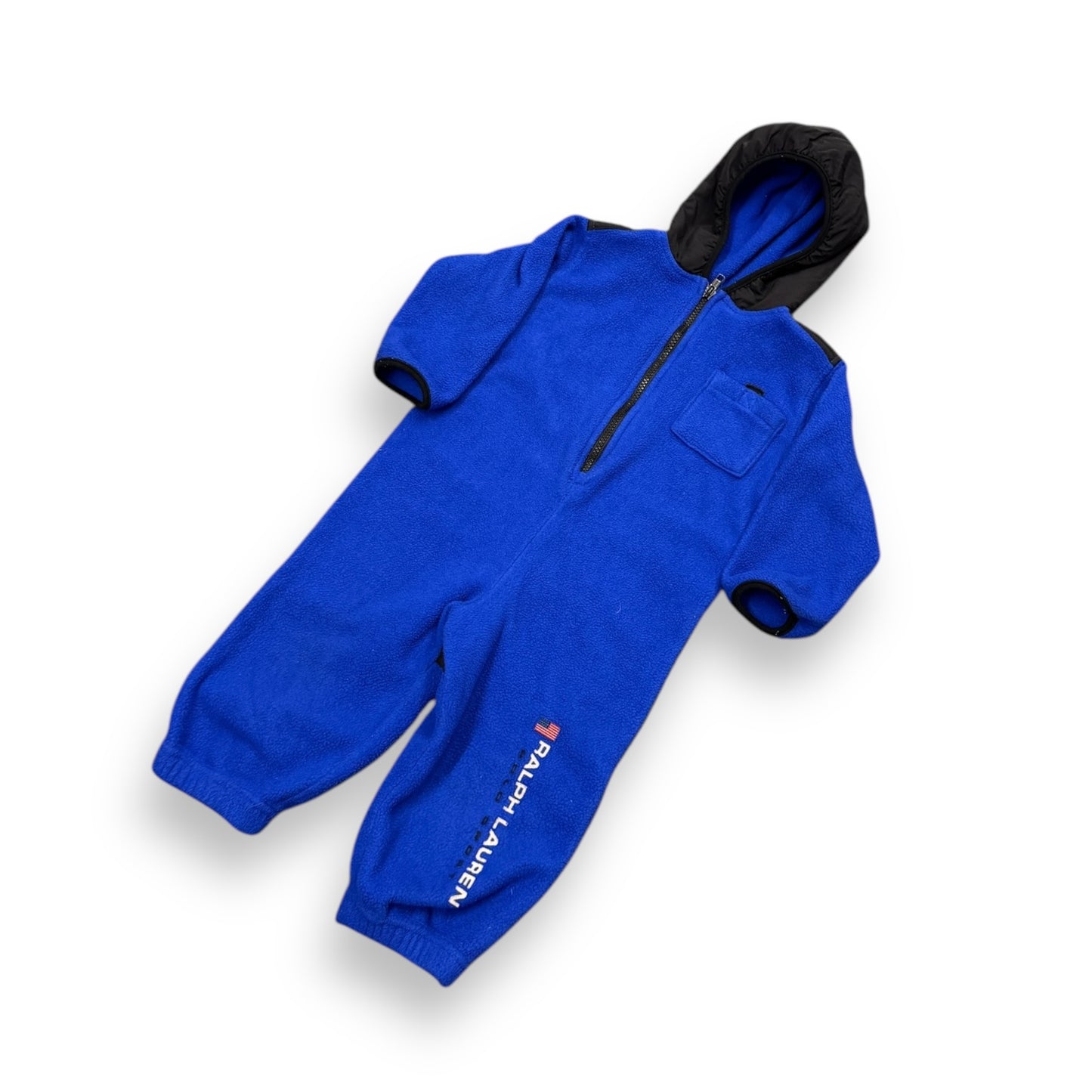 90s Polo Sport Winter Fleece Onesie (3T)