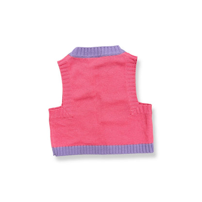 Izod Pink Sweater Vest (2T)