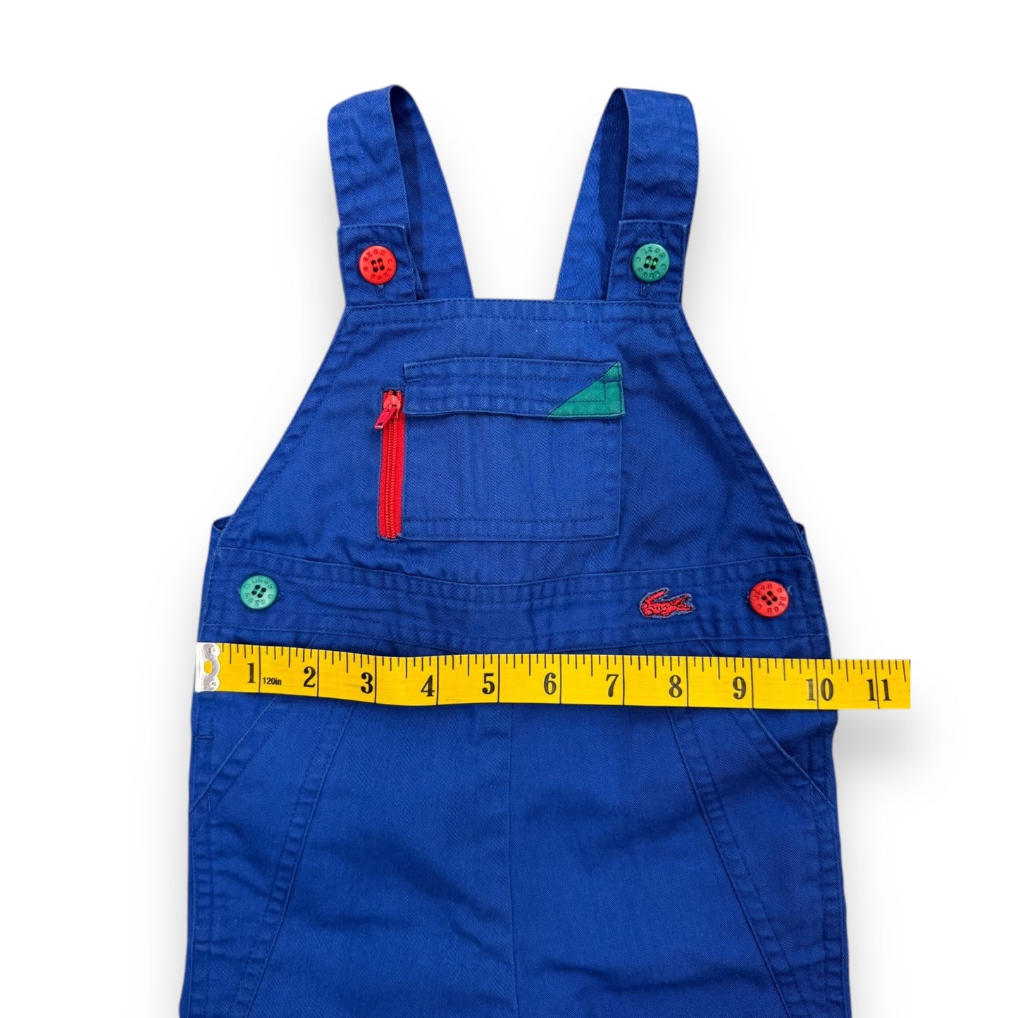 80s Lacoste Blue Overalls (Sibling Set)