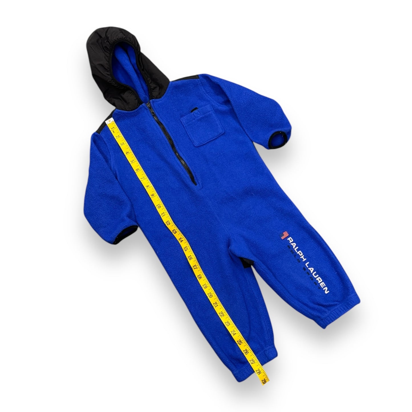 90s Polo Sport Winter Fleece Onesie (3T)