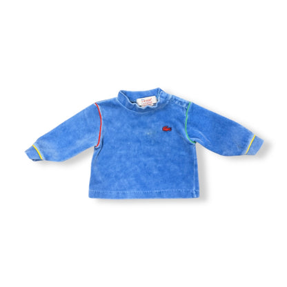 80s Lacoste Velour Sweater (3-6M)