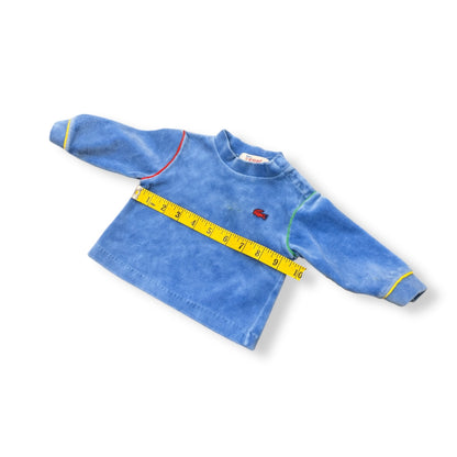 80s Lacoste Velour Sweater (3-6M)