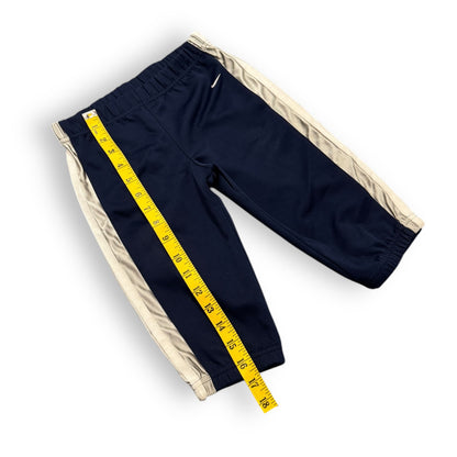 90s Nike Blue and Silver Track Pants (2T)