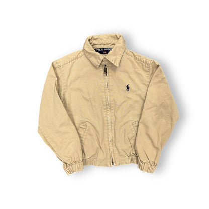 90s Polo Sport Khaki Coaches Jacket (4T)