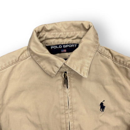 90s Polo Sport Khaki Coaches Jacket (4T)