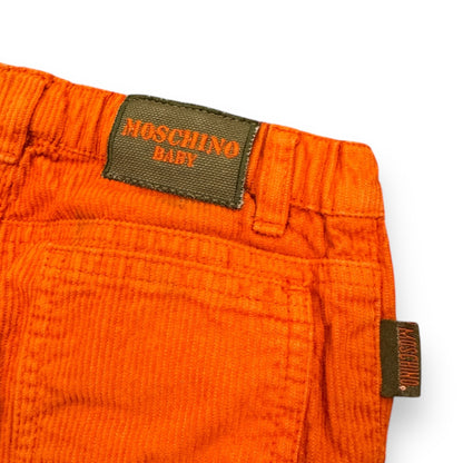 Moschino Baby Orange Cargo Pants (9M)