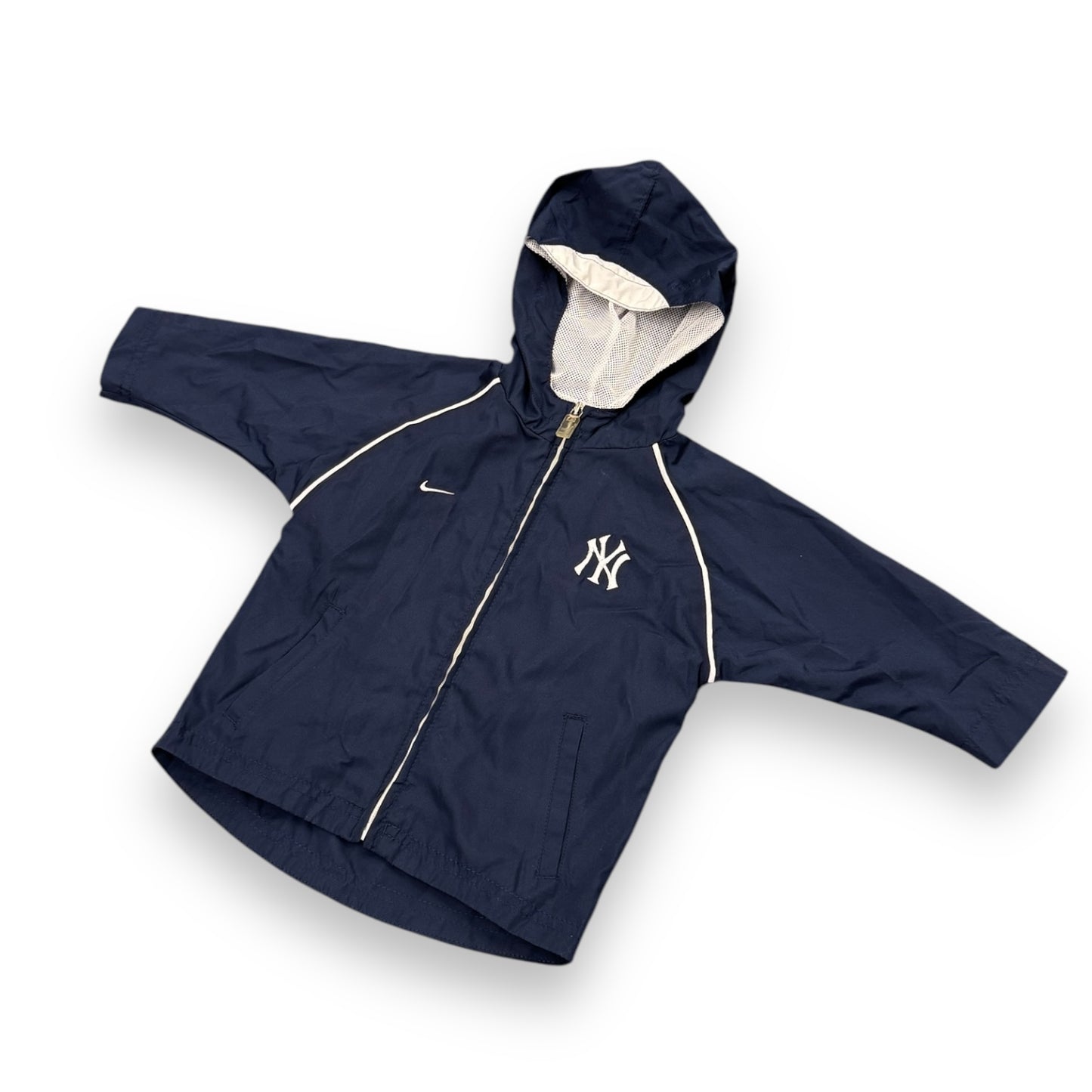 90s Nike NY Yankees Zip Up Windbreaker (2T)