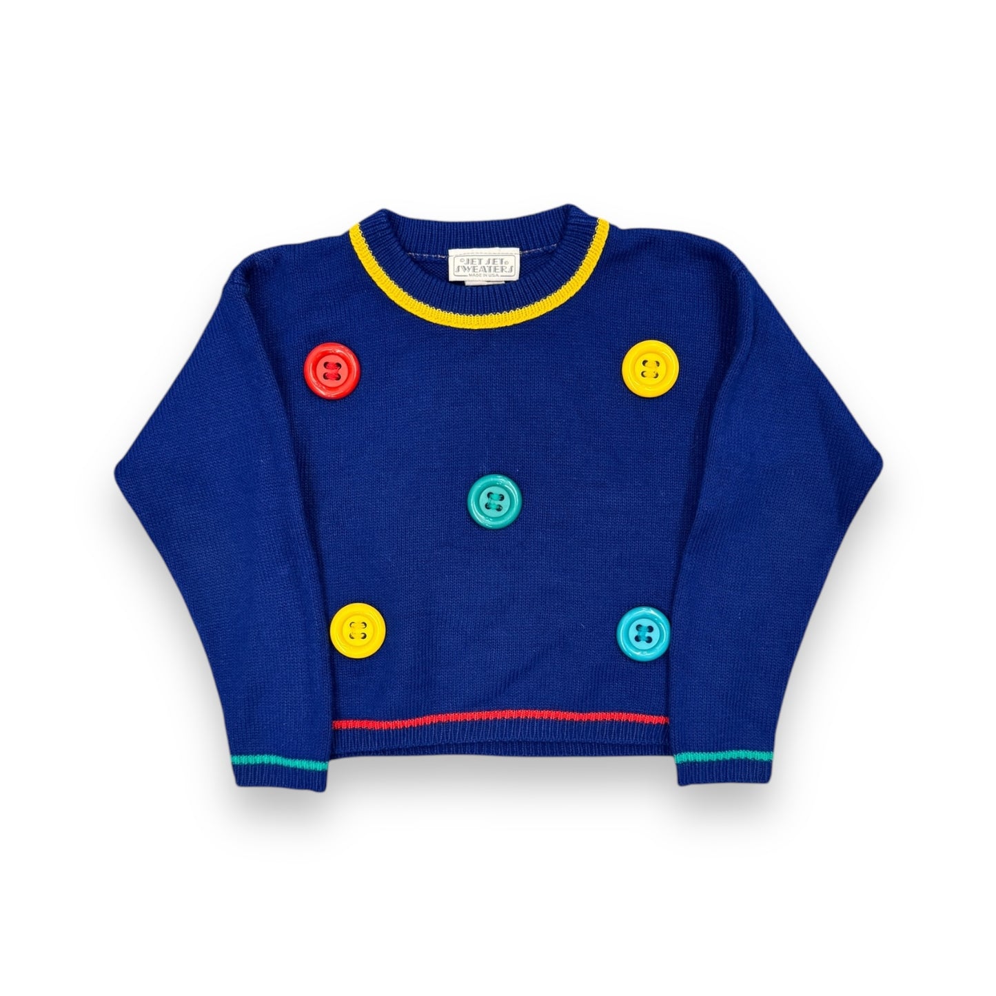 80s Button Sweater (4T)