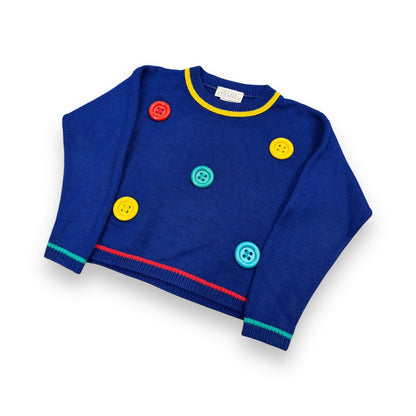 80s Button Sweater (4T)